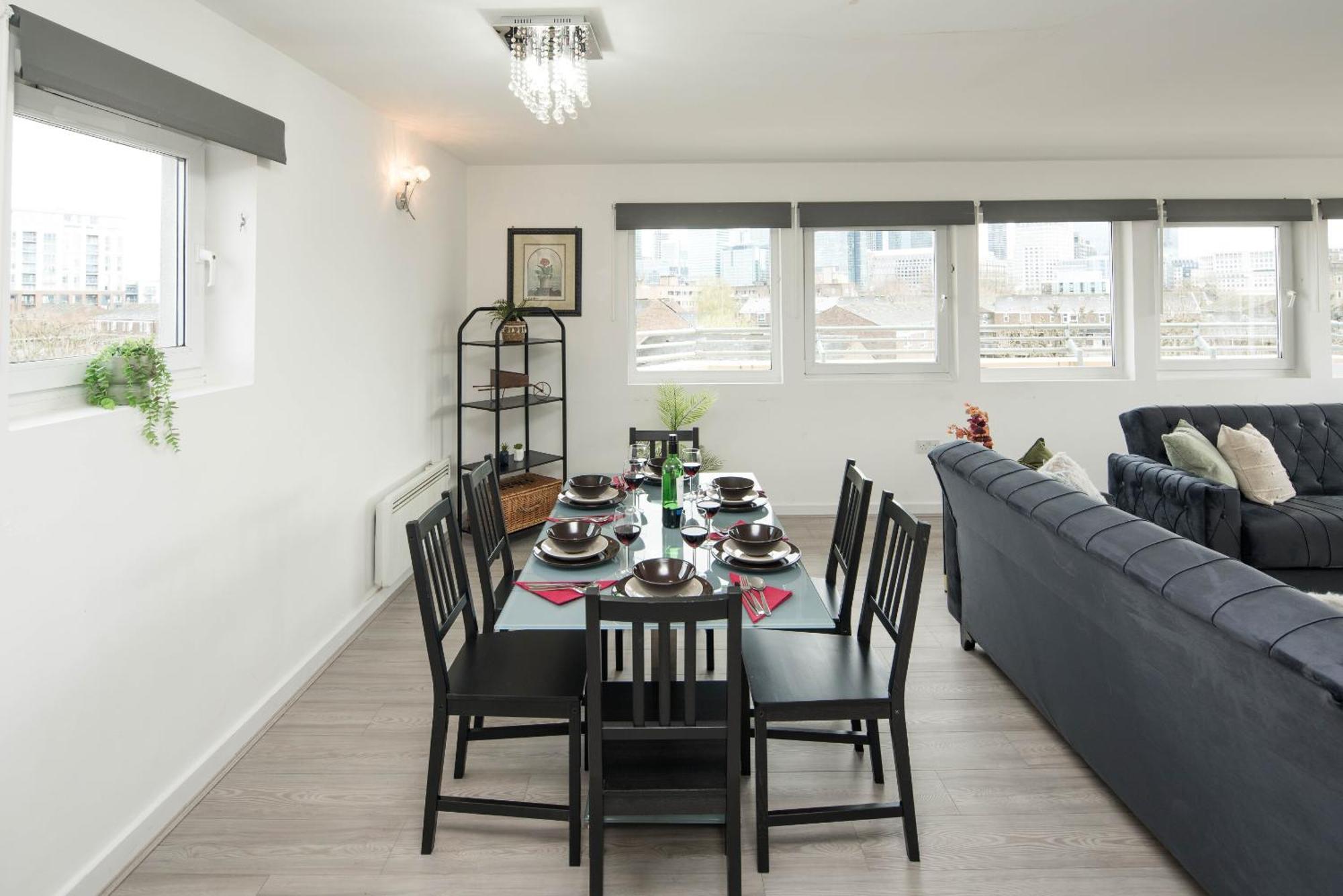 Canarywharf Apartments By Sleepy Londres Chambre photo