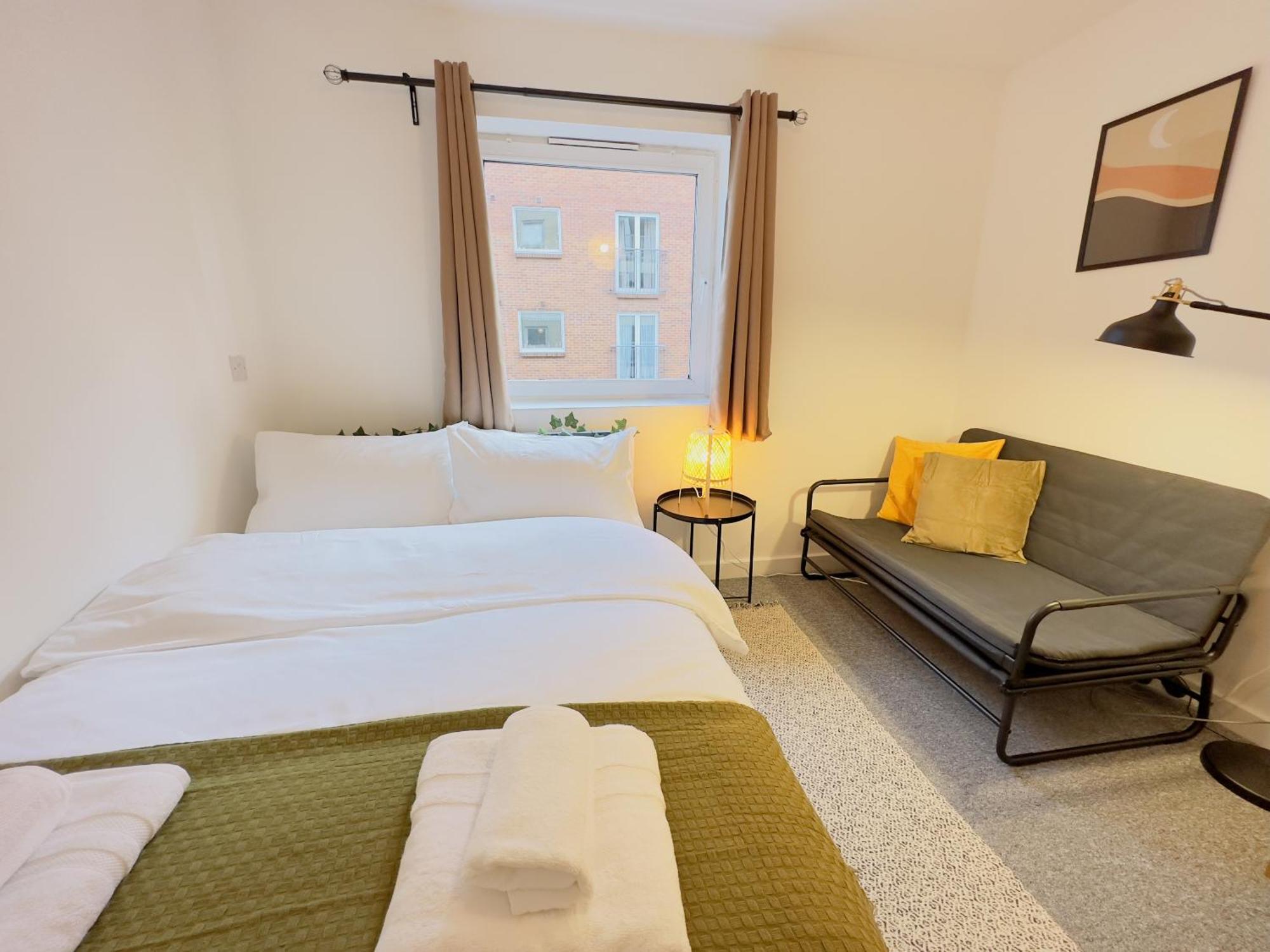 Canarywharf Apartments By Sleepy Londres Chambre photo